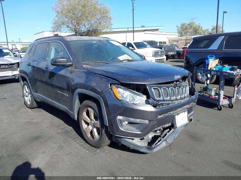 2018 JEEP COMPASS LATITUDE | 3C4NJCBB4JT411635 | UPCARS