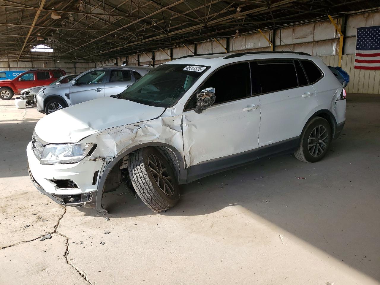 2021 VOLKSWAGEN TIGUAN SE | 3VV3B7AX8MM095987 | UPCARS