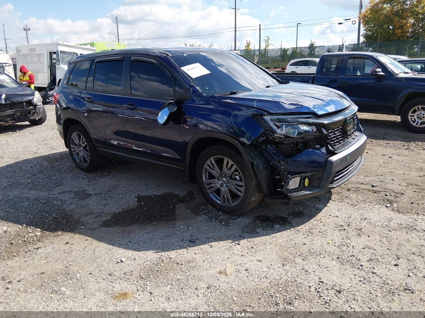 2019 HONDA PASSPORT EX-L | 5FNYF8H54KB029151 | UPCARS