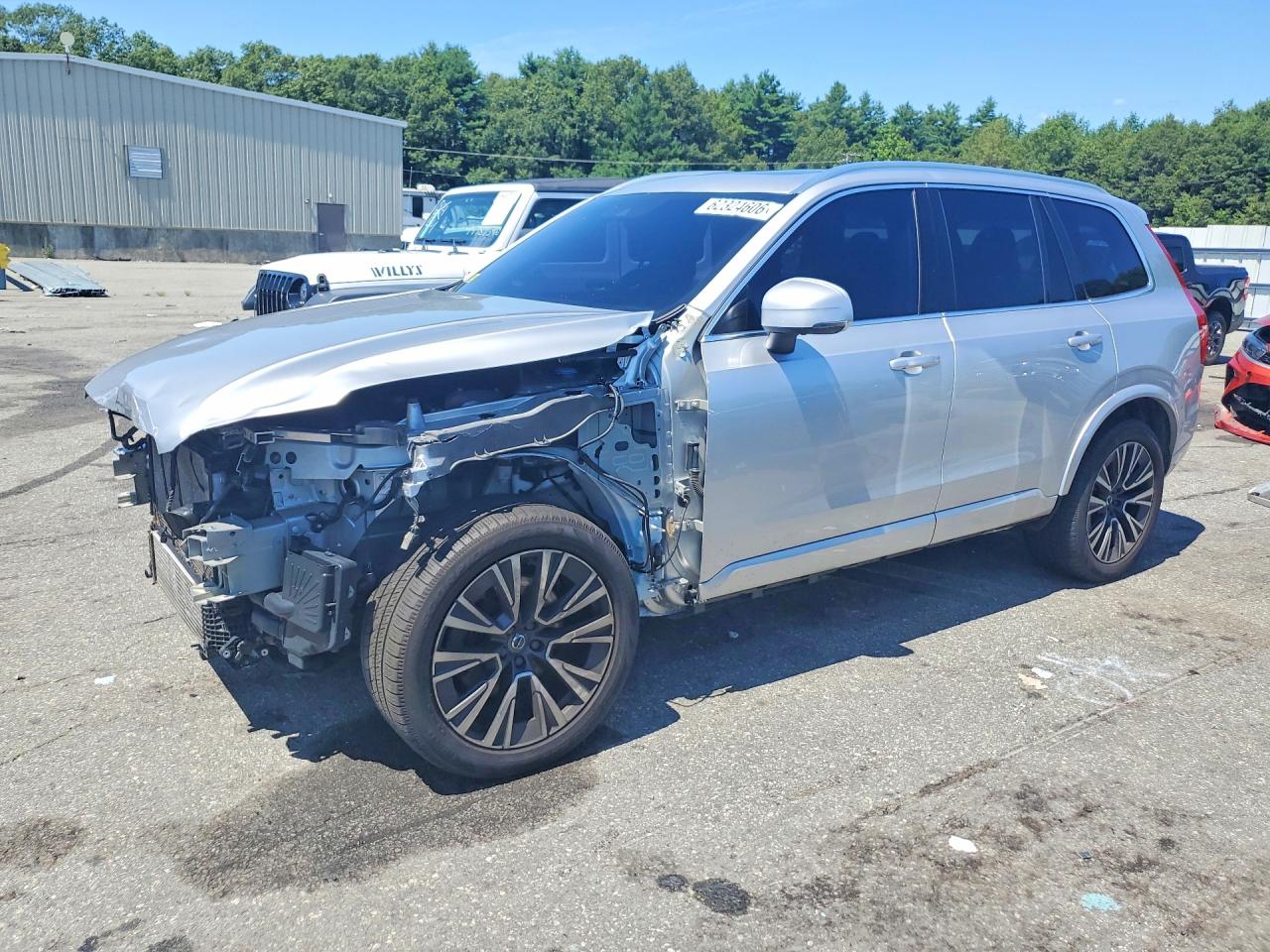 2021 VOLVO XC90 T6 MOMENTUM | YV4A22PK5M1766286 | UPCARS