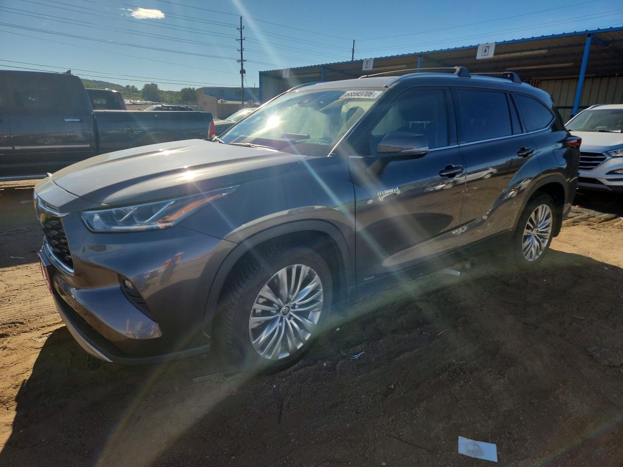 2021 TOYOTA HIGHLANDER HYBRID PLATINUM | 5TDEBRCH3MS068804 | UPCARS