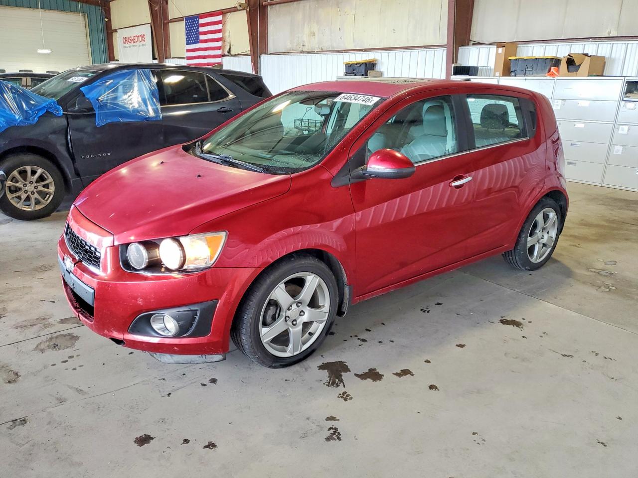 2013 CHEVROLET SONIC LTZ | 1G1JE6SB4D4126490 | UPCARS