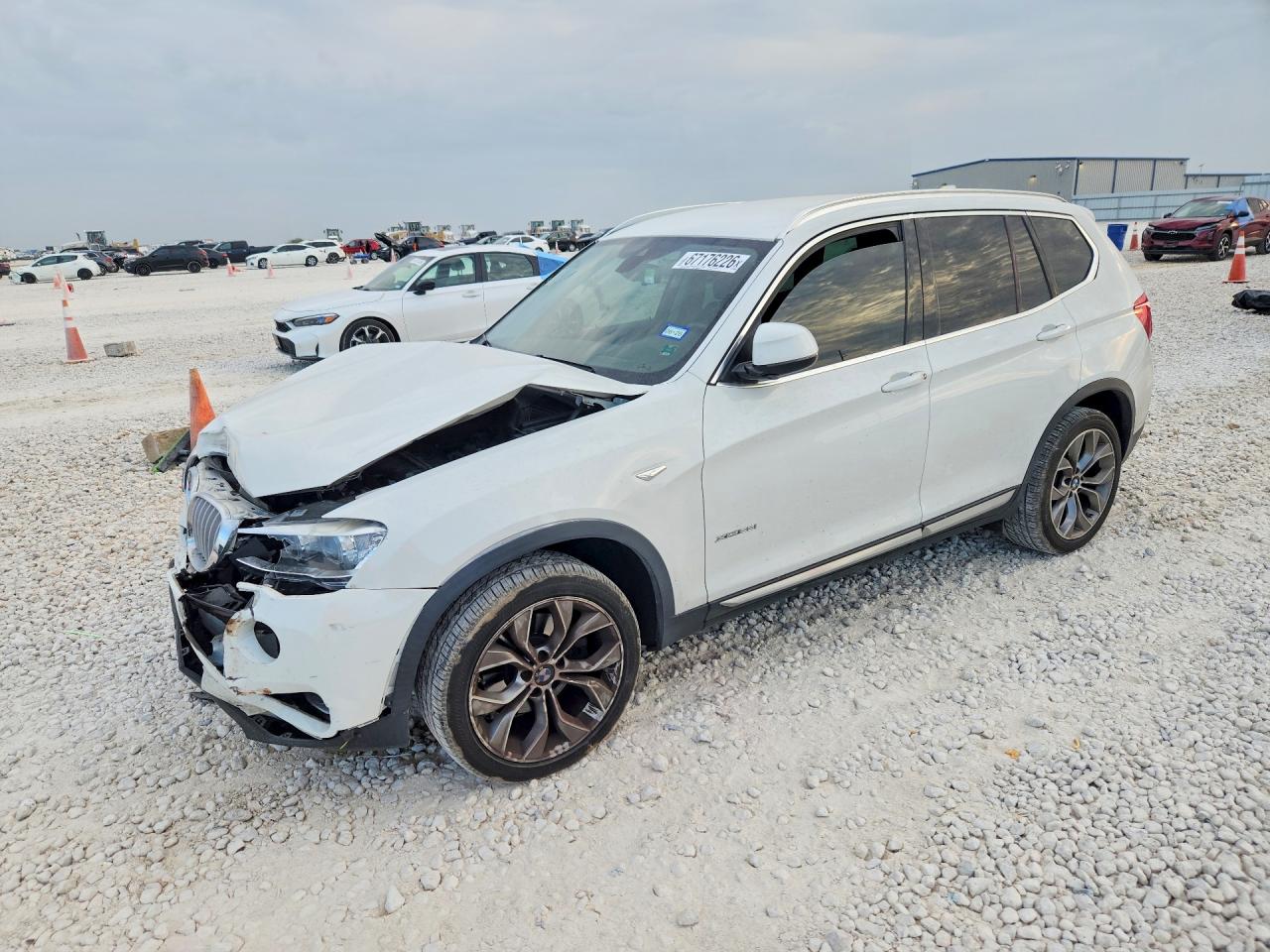 2016 BMW X3 XDRIVE28I | 5UXWX9C56G0D65585 | UPCARS