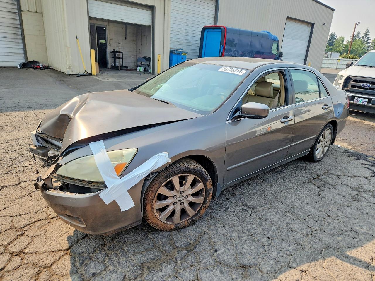 2007 HONDA ACCORD EX | 1HGCM66507A041466 | UPCARS