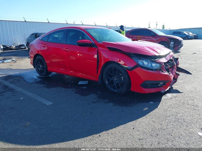2017 HONDA CIVIC LX | 2HGFC2F54HH533896 | UPCARS