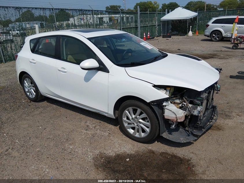 2012 MAZDA MAZDA3 I TOURING | JM1BL1L75C1659169 | UPCARS