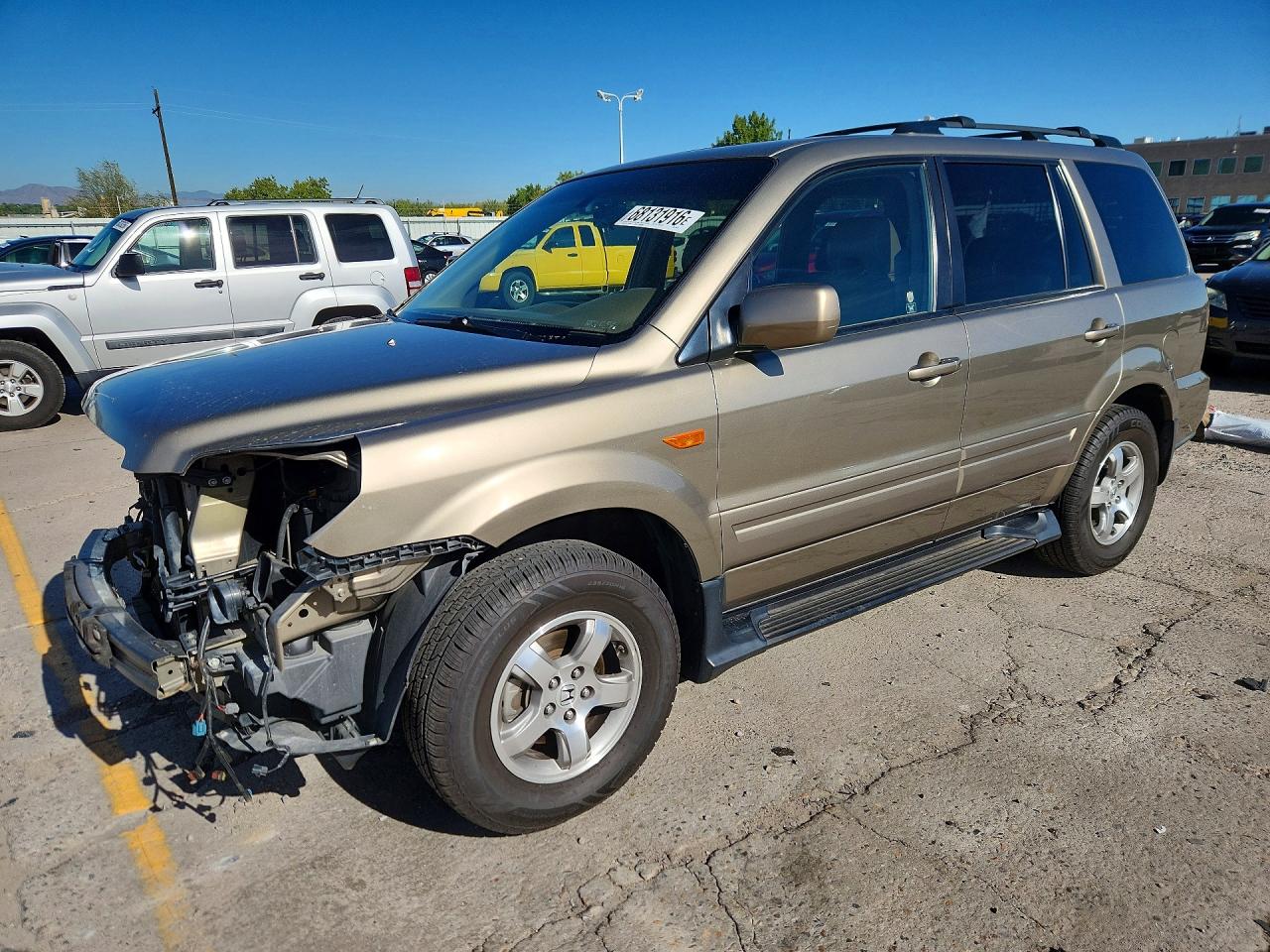 2008 HONDA PILOT | 5FNYF18568B056738 | UPCARS