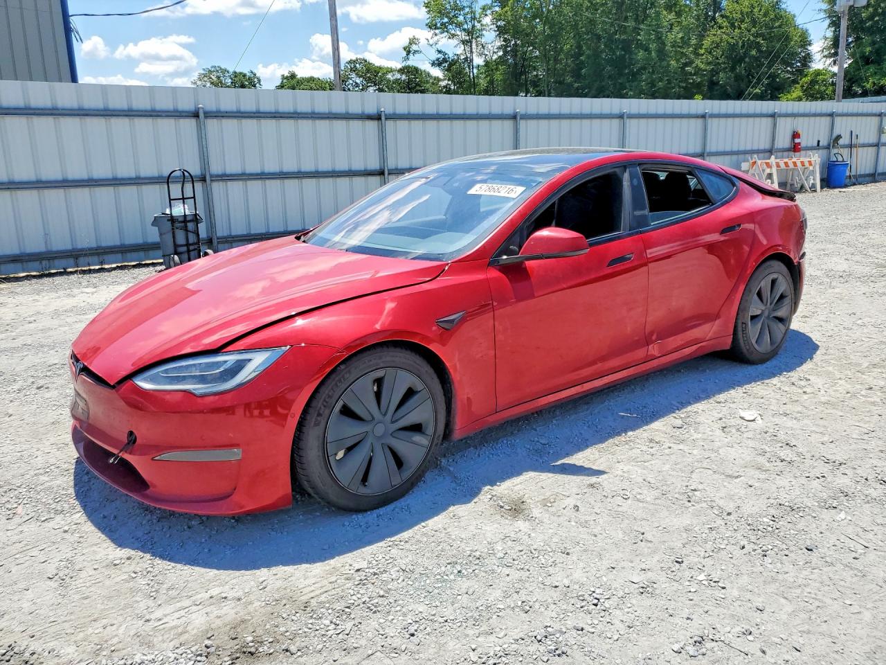 2021 TESLA MODEL S | 5YJSA1E59MF441861 | UPCARS