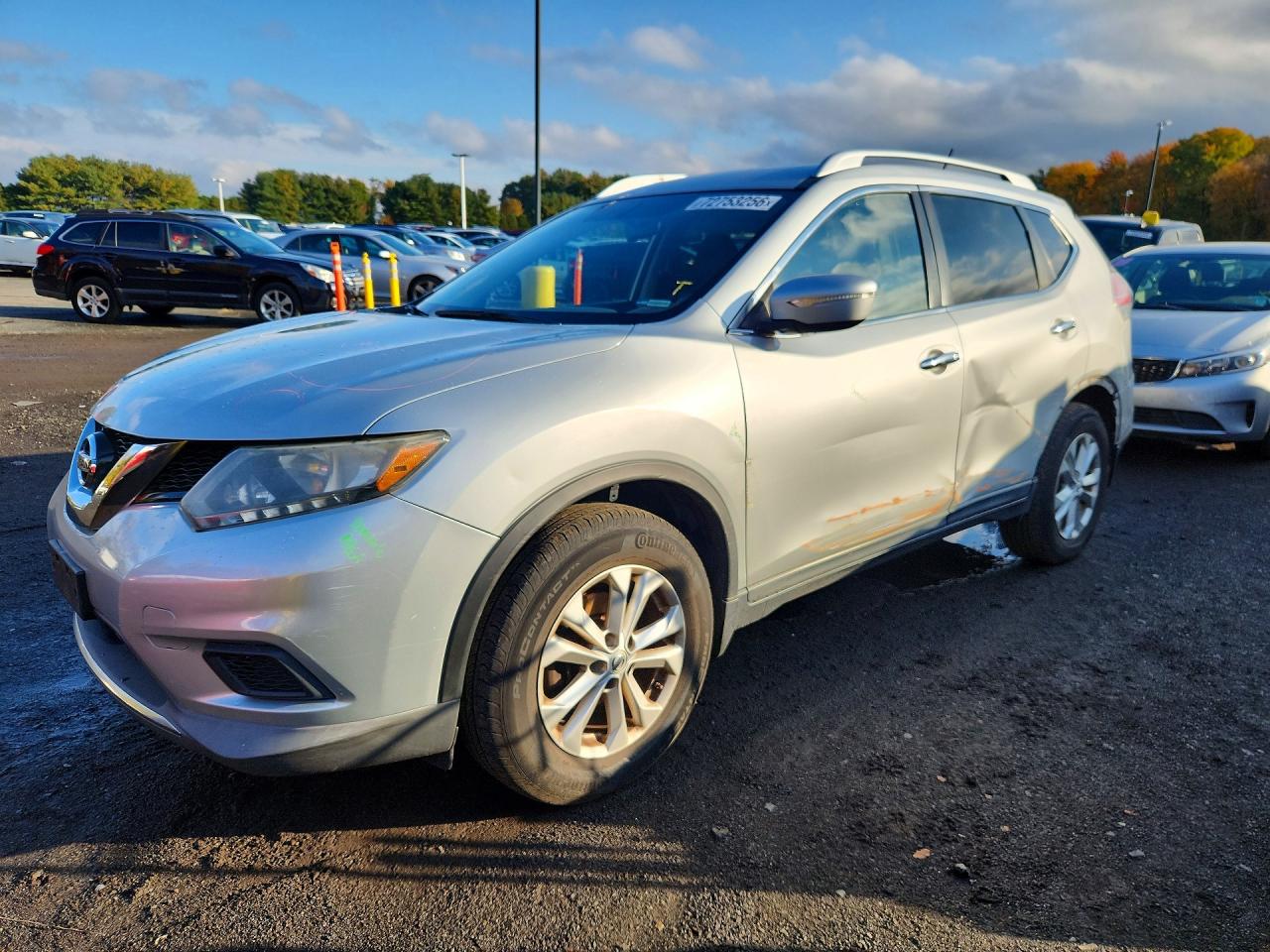 2015 NISSAN ROGUE SV | KNMAT2MV7FP557260 | UPCARS