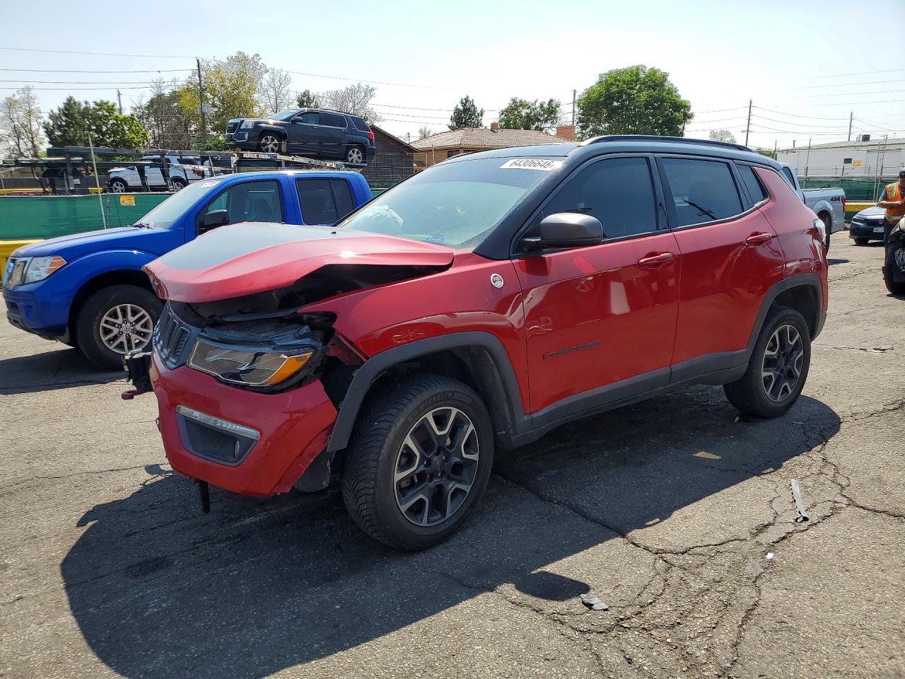2018 JEEP COMPASS TRAILHAWK | 3C4NJDDB9JT501205 | UPCARS