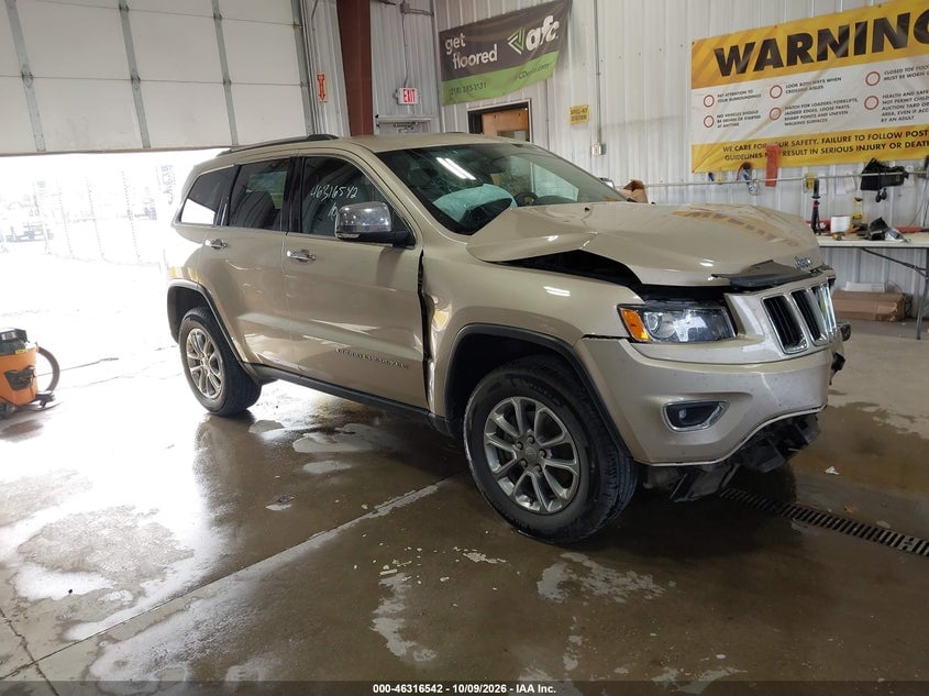 2015 JEEP GRAND CHEROKEE LIMITED | 1C4RJFBG8FC912450 | UPCARS