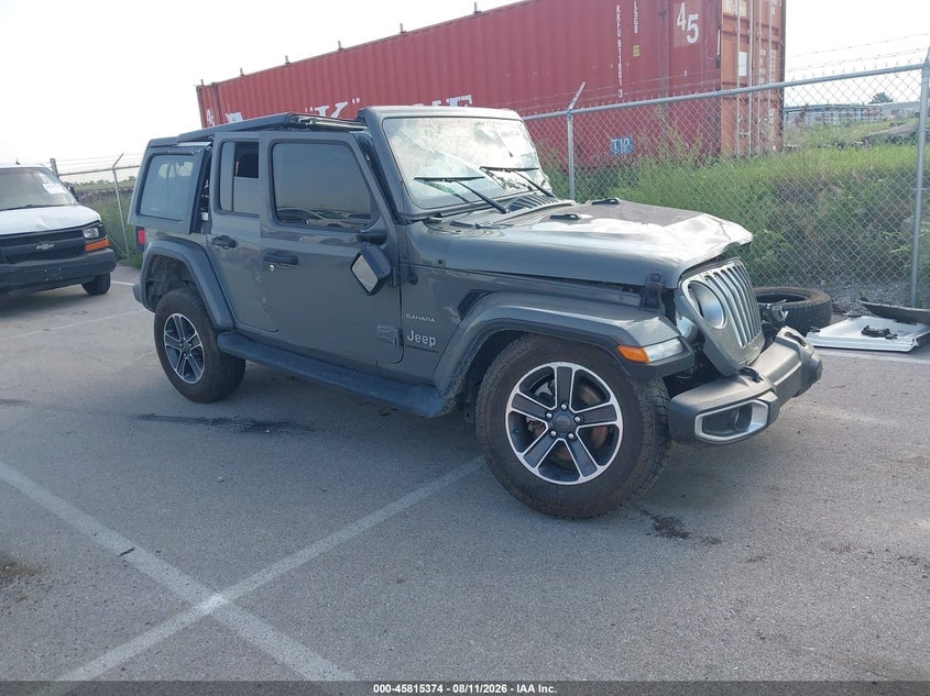 2023 JEEP WRANGLER 4-DOOR SAHARA 4X4 | 1C4HJXEN8PW702474 | UPCARS