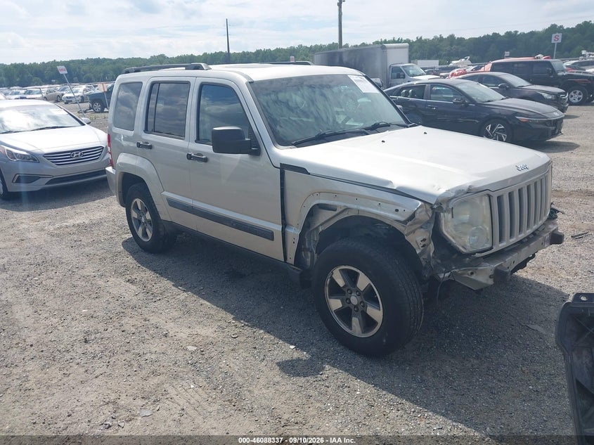 2008 JEEP LIBERTY SPORT | 1J8GN28K08W247151 | UPCARS