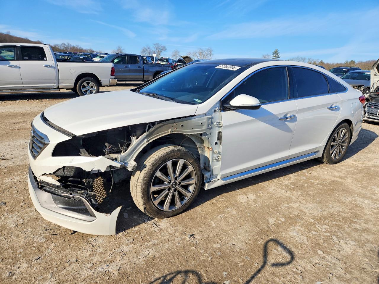 2016 HYUNDAI SONATA LIMITED | 5NPE34AF0GH276280 | UPCARS