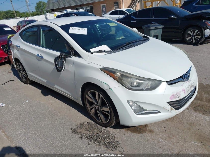 2014 HYUNDAI ELANTRA LIMITED | 5NPDH4AE2EH456622 | UPCARS