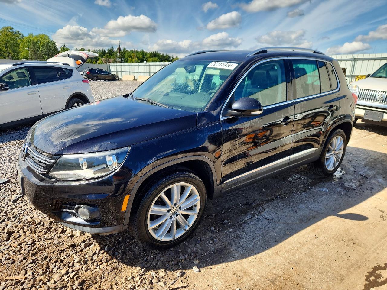 2012 VOLKSWAGEN TIGUAN S | WVGAV7AX1CW527343 | UPCARS
