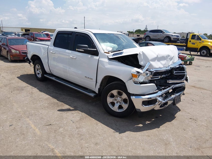 2022 RAM 1500 BIG HORN  4X4 5'7 BOX | 1C6SRFFT3NN477008 | UPCARS