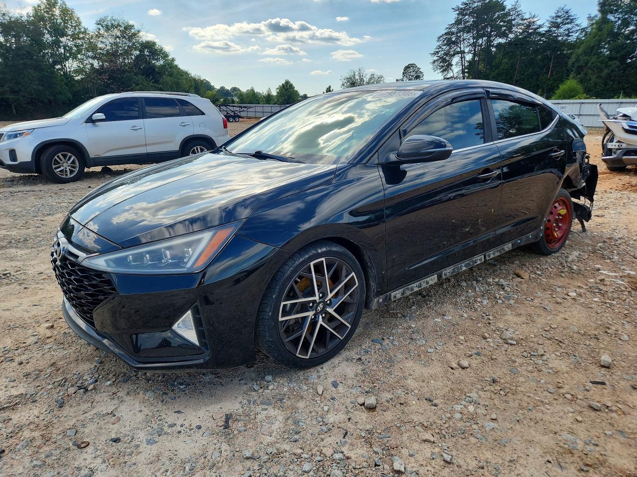 2019 HYUNDAI ELANTRA SPORT | KMHD04LB6KU859641 | UPCARS