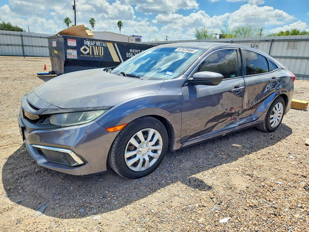 2021 HONDA CIVIC LX | 2HGFC2F67MH546368 | UPCARS