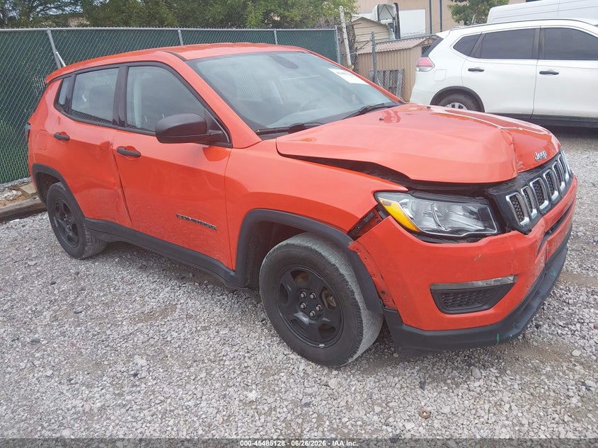 2021 JEEP COMPAS SPORT FWD | 3C4NJCAB6MT572218 | UPCARS