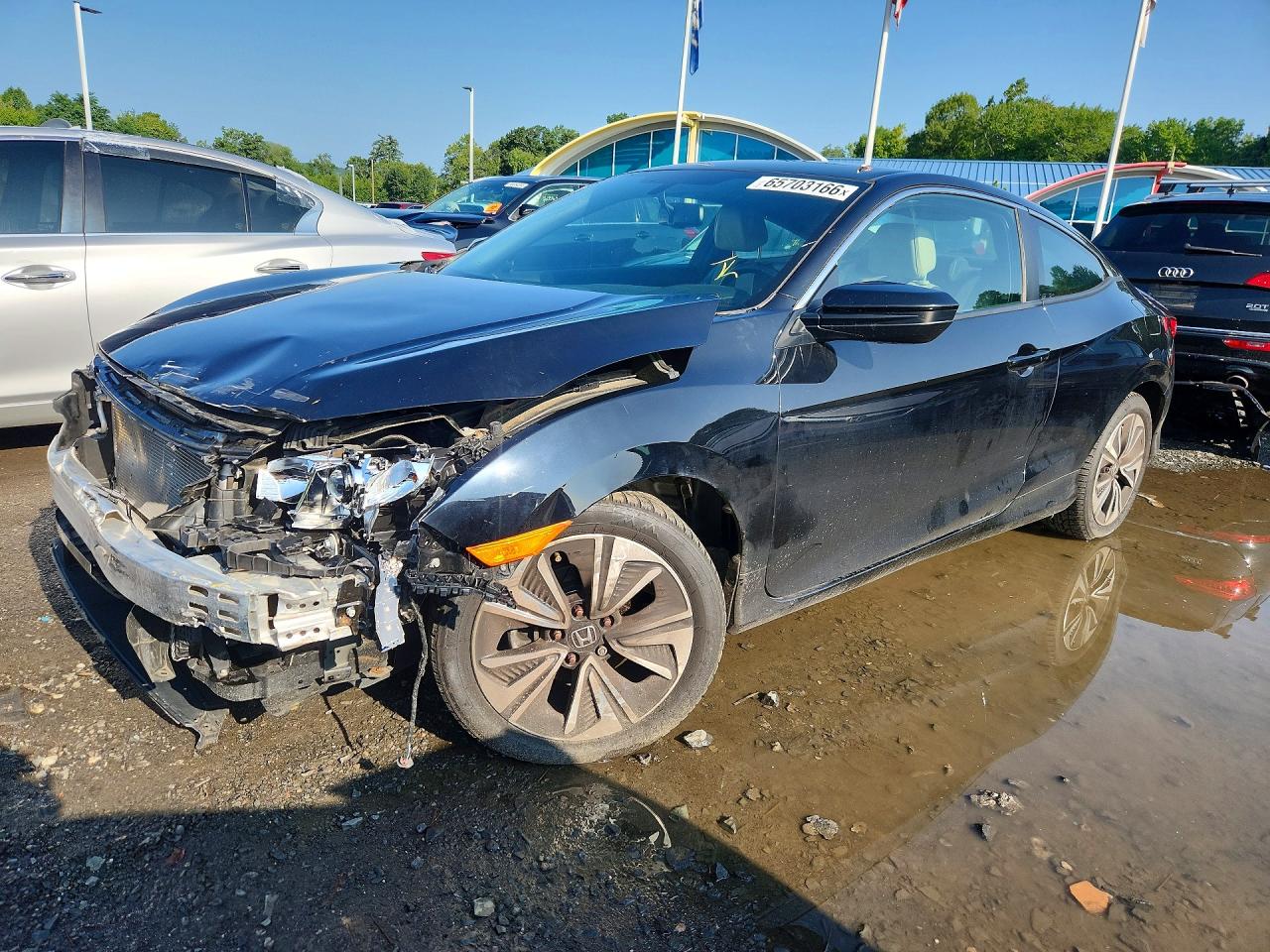 2018 HONDA CIVIC EXL | 2HGFC3B79JH353171 | UPCARS