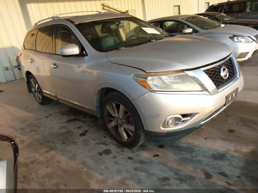 2014 NISSAN PATHFINDER PLATINUM | 5N1AR2MN7EC700756 | UPCARS