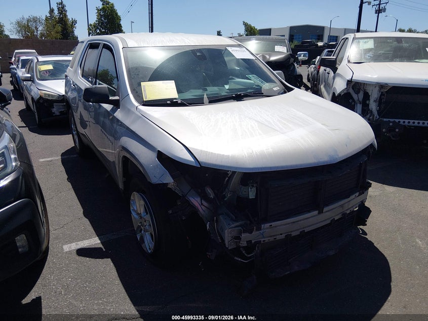 2022 CHEVROLET TRAVERSE FWD LS | 1GNERFKW3NJ120755 | UPCARS