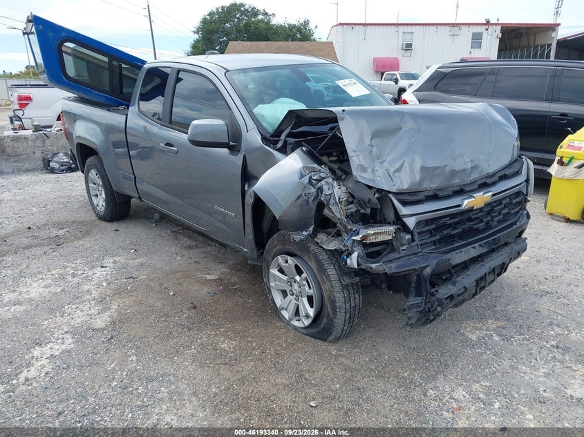 2021 CHEVROLET COLORADO 2WD  LONG BOX LT | 1GCHSCEN3M1206562 | UPCARS