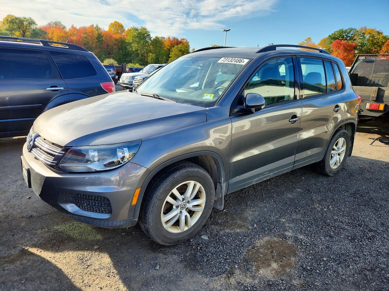 2016 VOLKSWAGEN TIGUAN S | WVGBV7AX5GW002005 | UPCARS