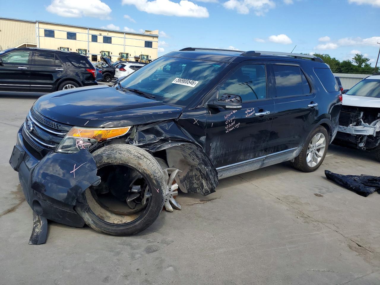 2015 FORD EXPLORER LIMITED | 1FM5K7F86FGC62140 | UPCARS