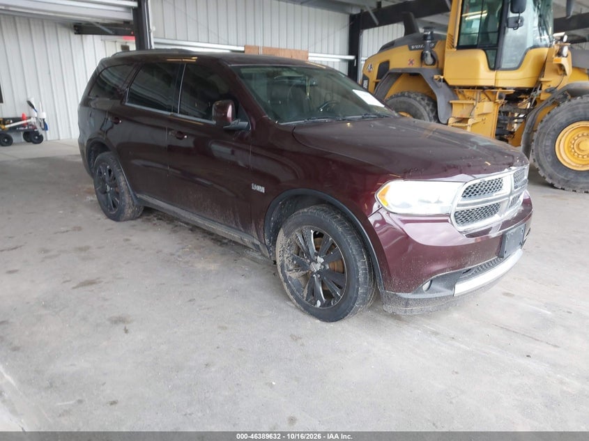 2012 DODGE DURANGO CREW | 1C4SDJDT7CC309443 | UPCARS