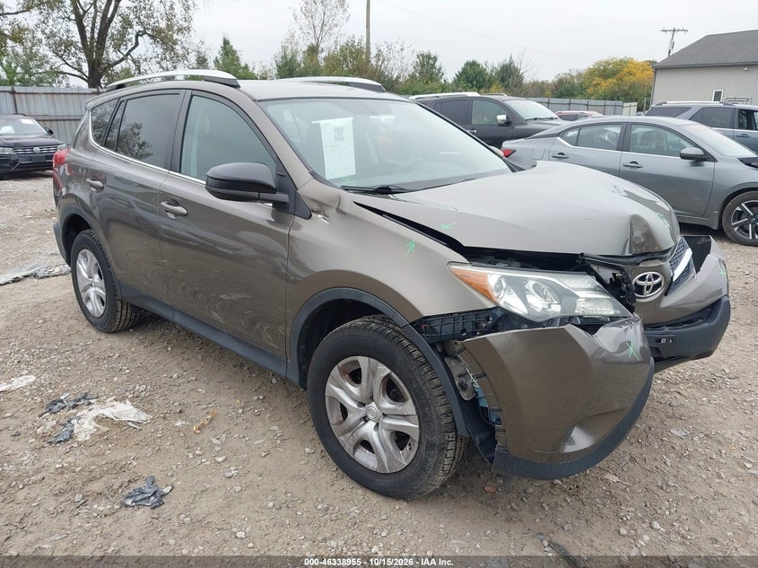2015 TOYOTA RAV4 LE | 2T3BFREV6FW249570 | UPCARS