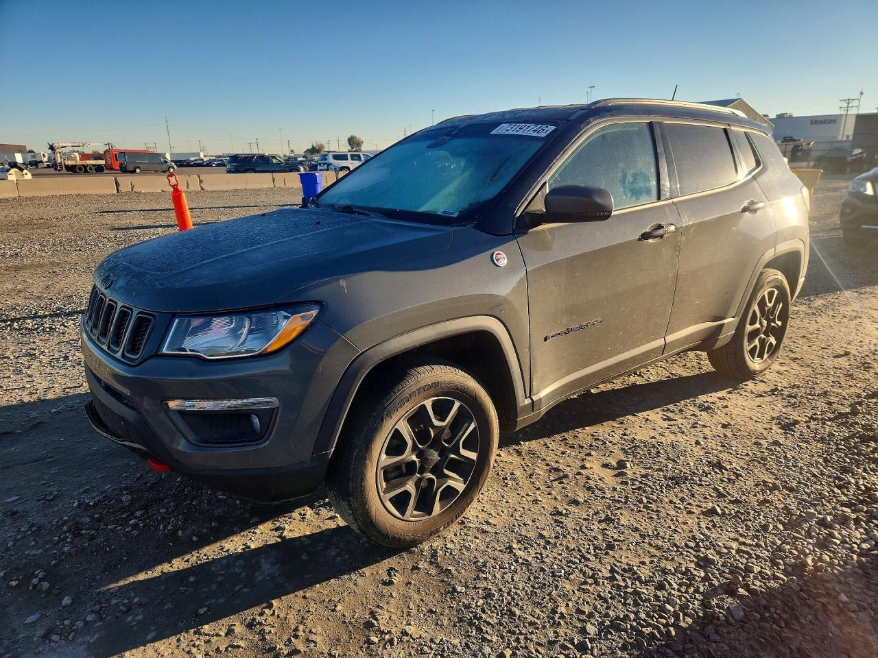 2019 JEEP COMPASS TRAILHAWK | 3C4NJDDBXKT723401 | UPCARS