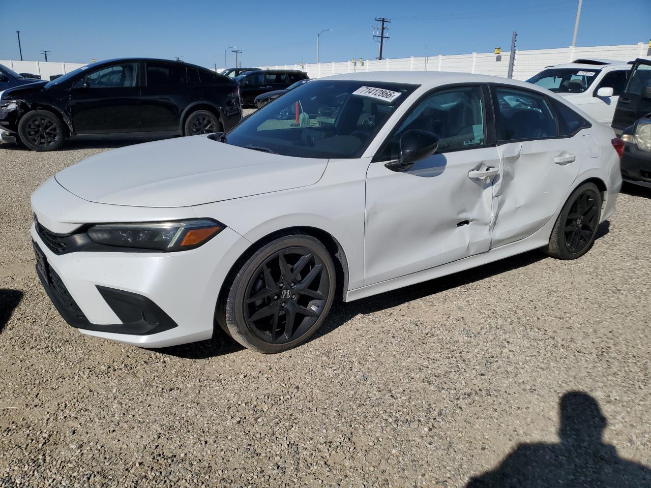 2022 HONDA CIVIC SPORT | 2HGFE2F58NH524138 | UPCARS