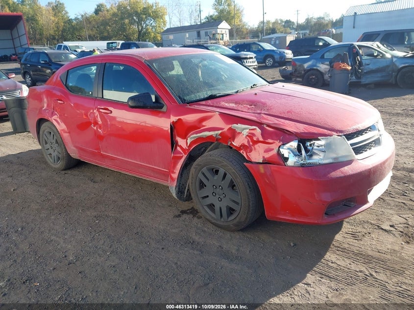 2014 DODGE AVENGER SE | 1C3CDZAB6EN214429 | UPCARS