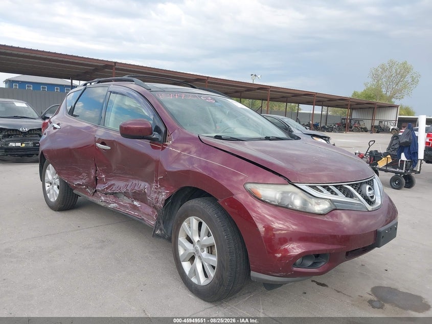 2011 NISSAN MURANO SV | JN8AZ1MW9BW185314 | UPCARS