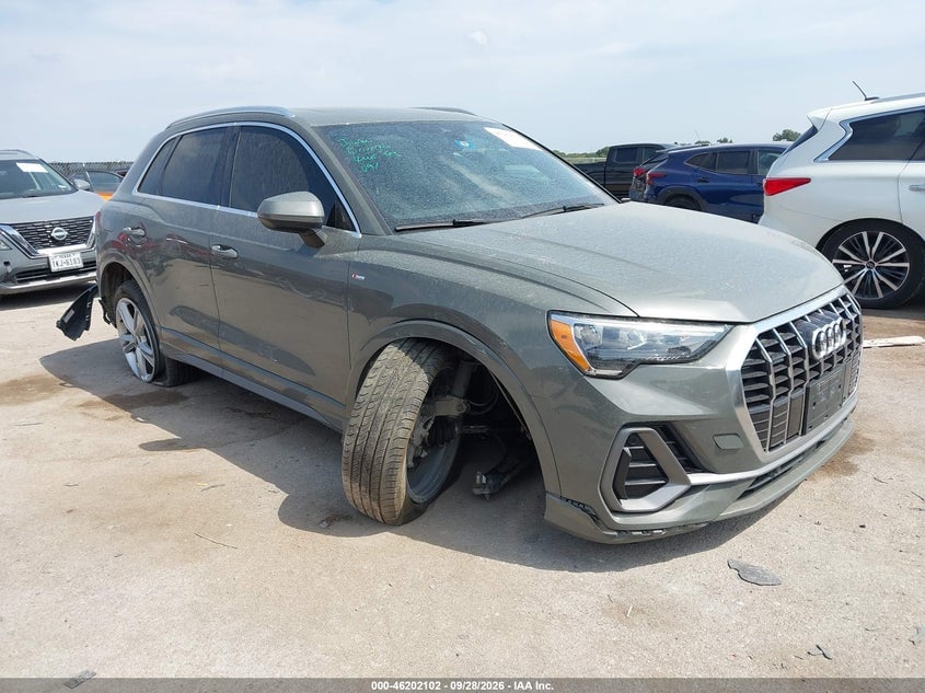 2022 AUDI Q3 PREMIUM 45 TFSI S LINE QUATTRO TIPTRONIC | WA1DECF34N1087449 | UPCARS