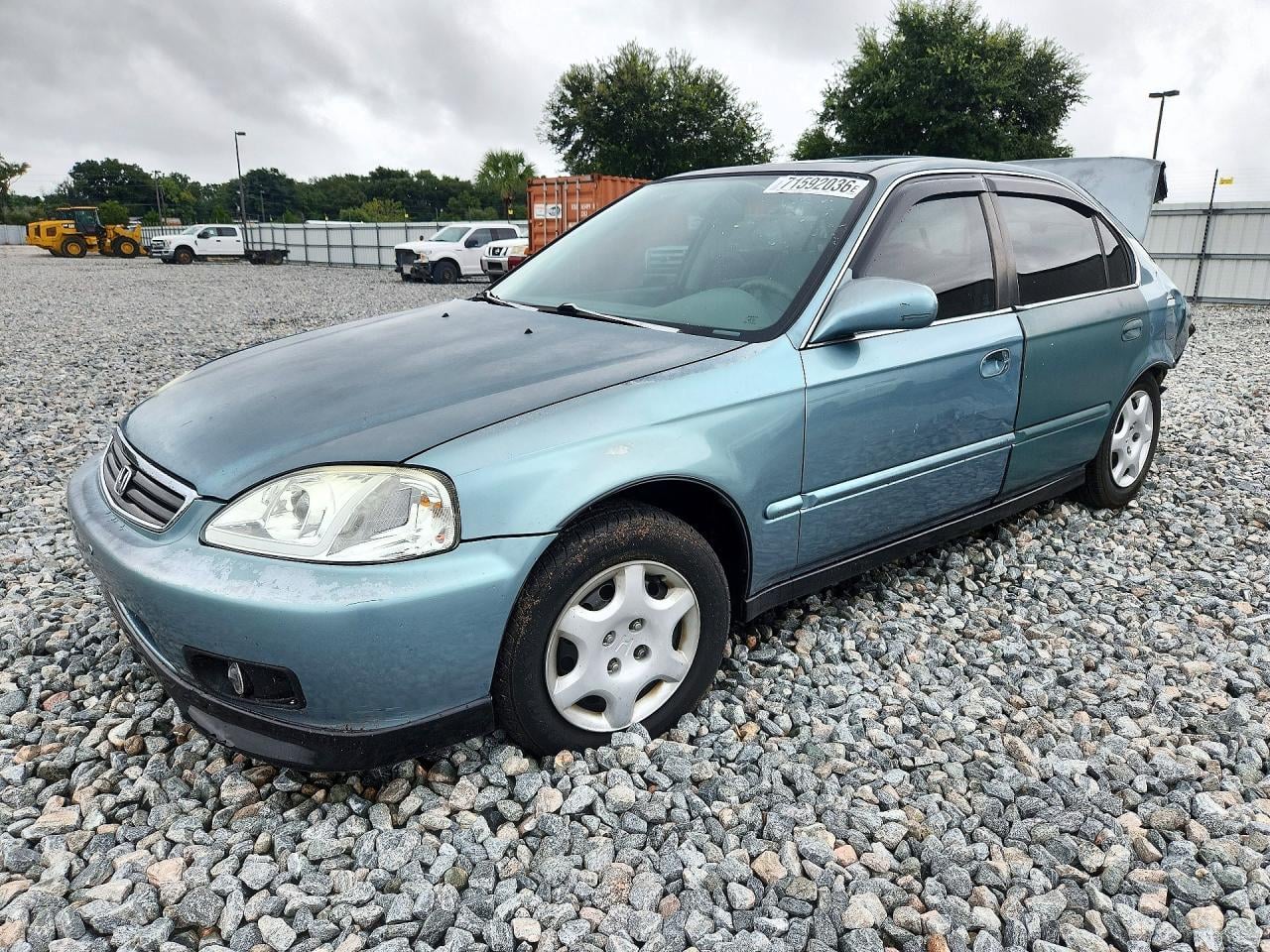 2000 HONDA CIVIC EX | 1HGEJ8646YL047167 | UPCARS
