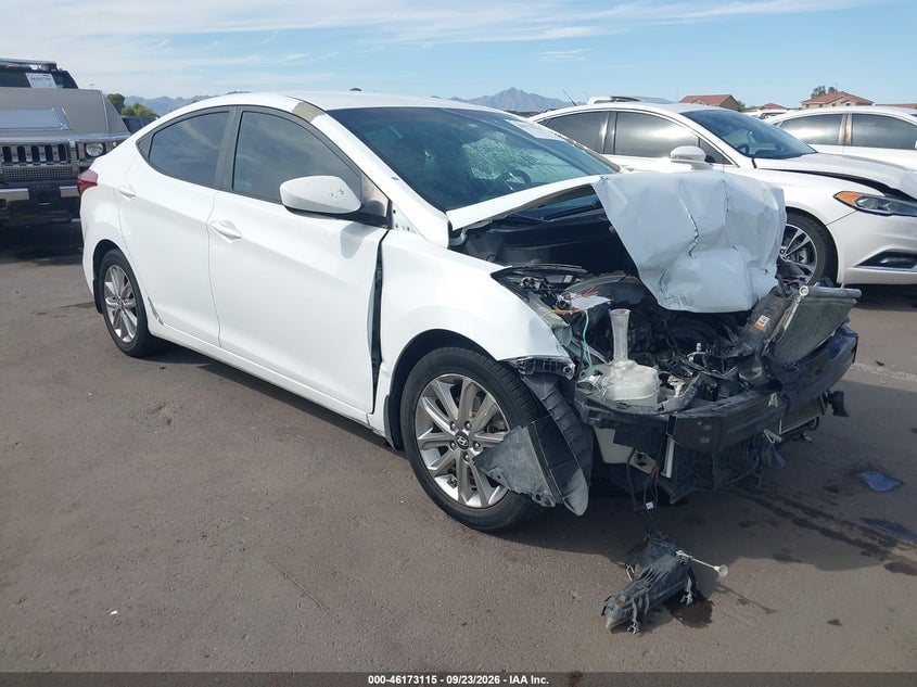 2016 HYUNDAI ELANTRA SE | 5NPDH4AE1GH728855 | UPCARS