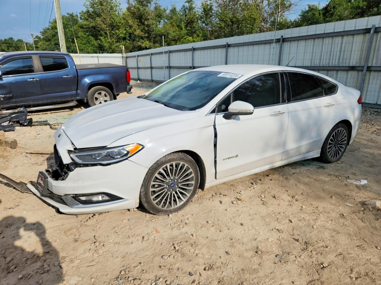 2018 FORD FUSION TITANIUM/PLATINUM HEV | 3FA6P0RU8JR133754 | UPCARS
