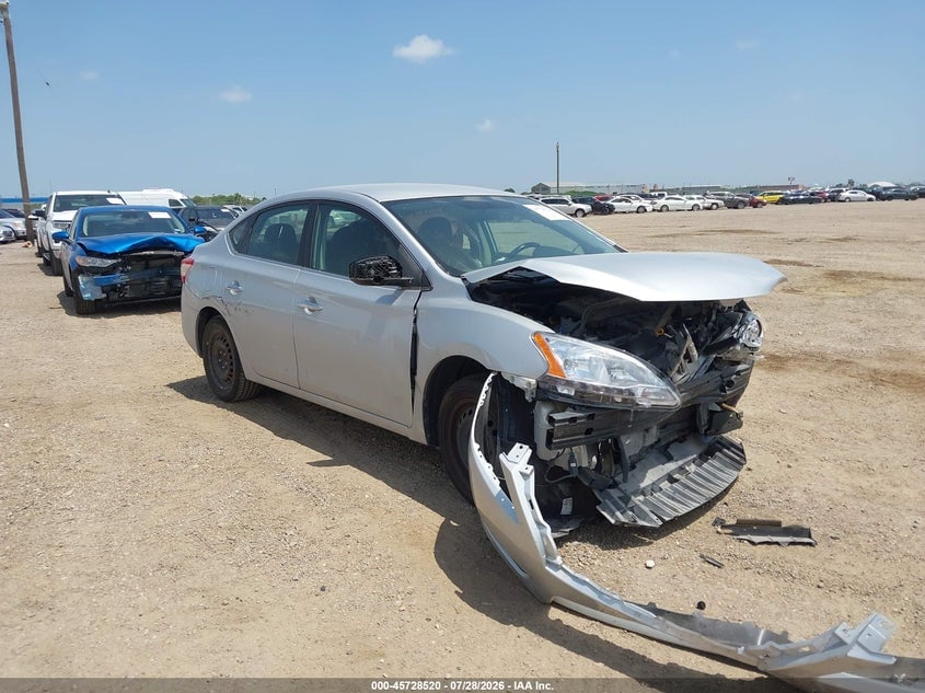 2015 NISSAN SENTRA FE+ S/S/SL/SR/SV | 3N1AB7AP1FL664549 | UPCARS