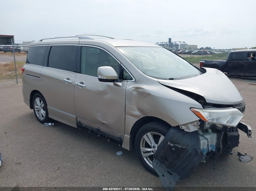 2012 NISSAN QUEST SL | JN8AE2KP6C9039904 | UPCARS