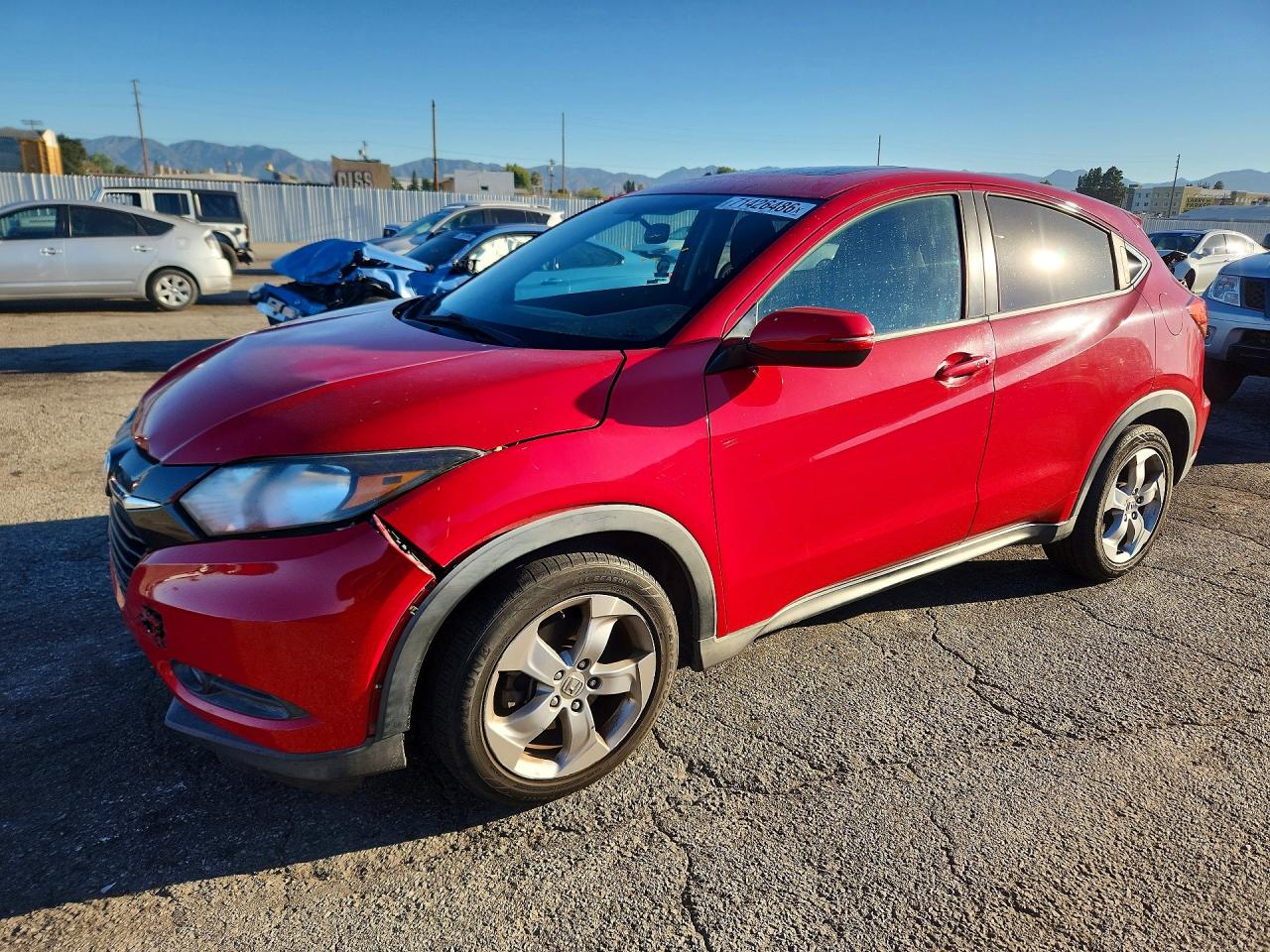 2016 HONDA HR-V EX | 3CZRU5H5XGM738561 | UPCARS