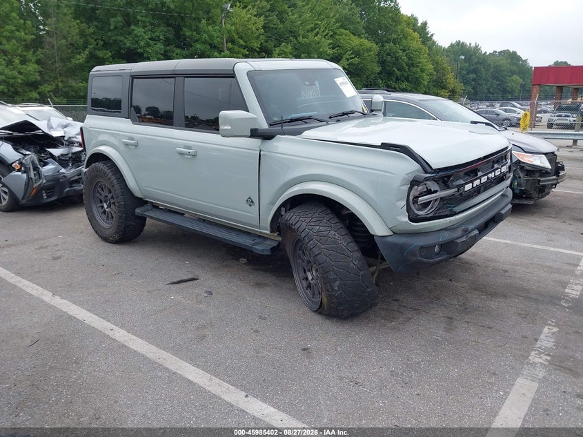 2022 FORD BRONC OUTER BANKS | 1FMEE5BP6NLB45768 | UPCARS