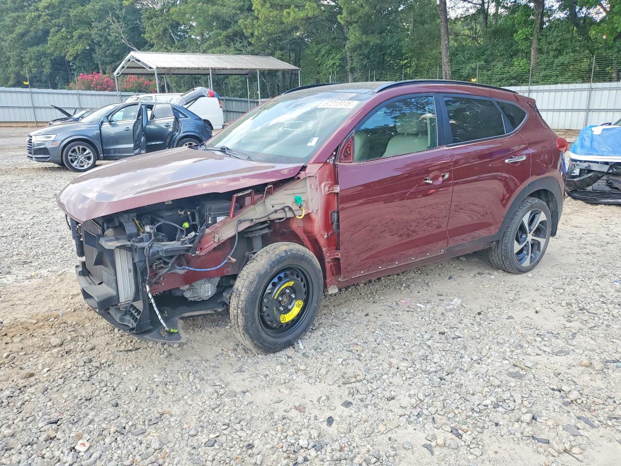 2016 HYUNDAI TUCSON LIMITED | KM8J33A28GU240909 | UPCARS