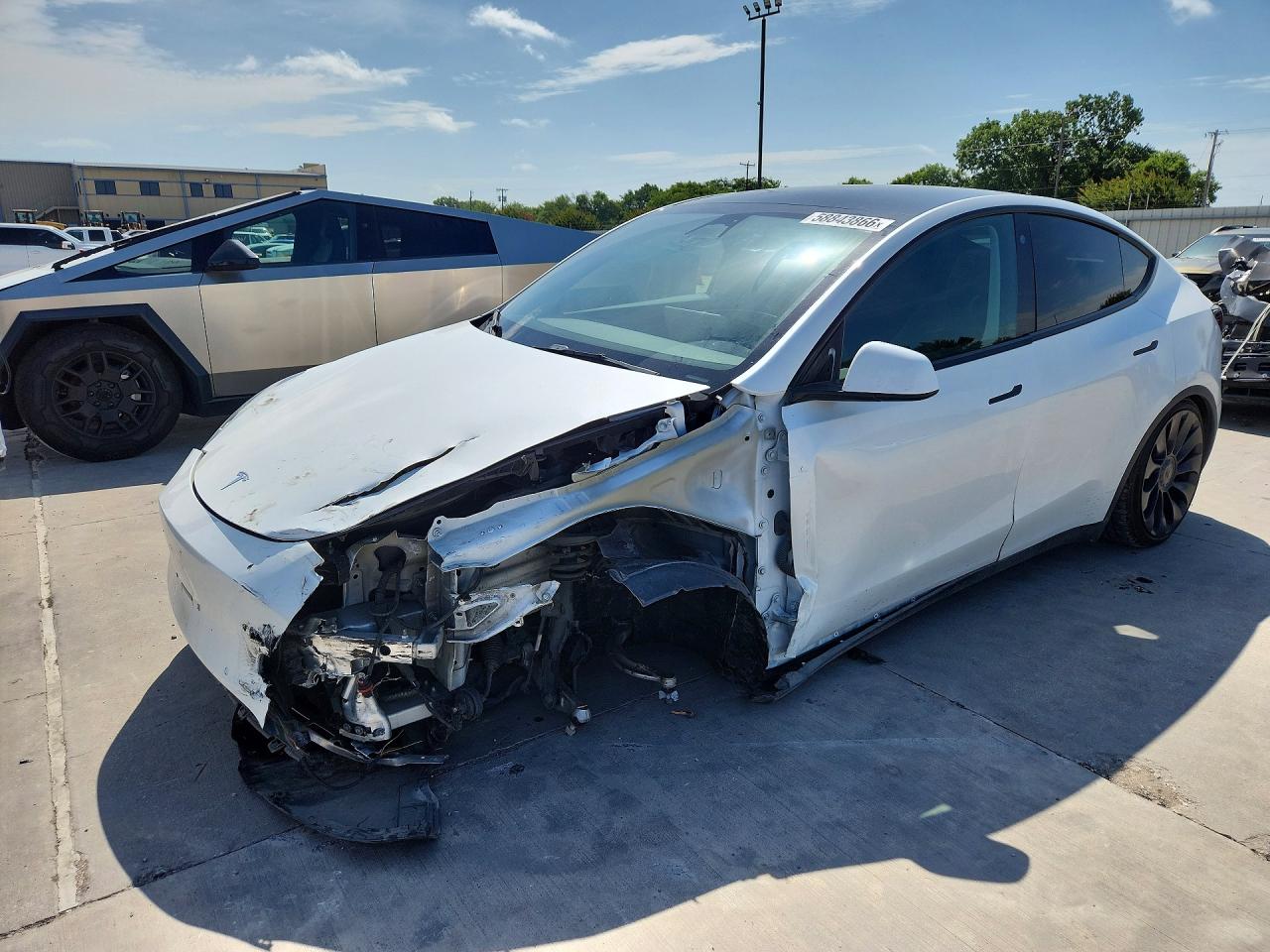 2022 TESLA MODEL Y | 7SAYGDEF0NF539684 | UPCARS
