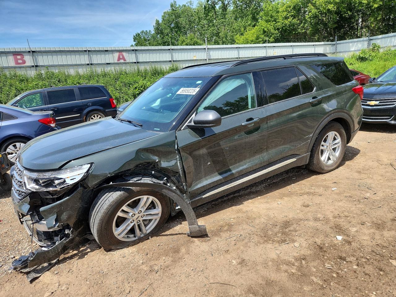 2022 FORD EXPLORER XLT | 1FMSK8DH7NGA91473 | UPCARS