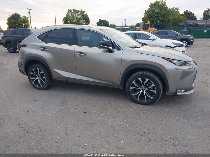 2015 LEXUS NX 200T F SPORT | JTJBARBZ8F2016706 | UPCARS