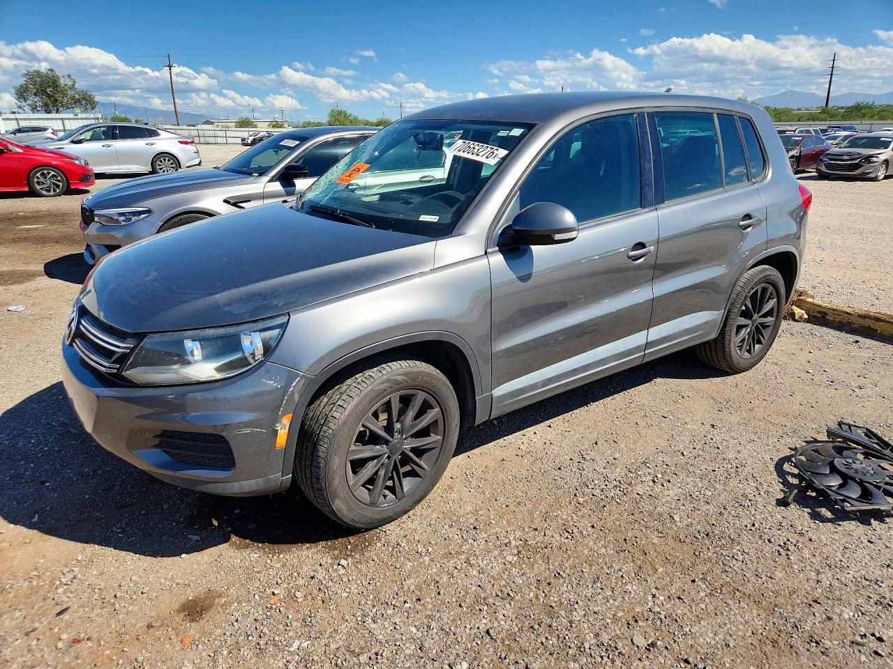2014 VOLKSWAGEN TIGUAN S | WVGAV3AX2EW553834 | UPCARS