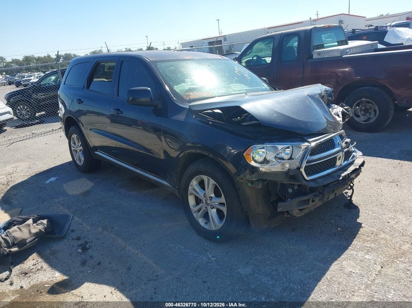 2013 DODGE DURANGO SXT | 1C4RDHAG8DC500126 | UPCARS